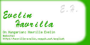 evelin havrilla business card